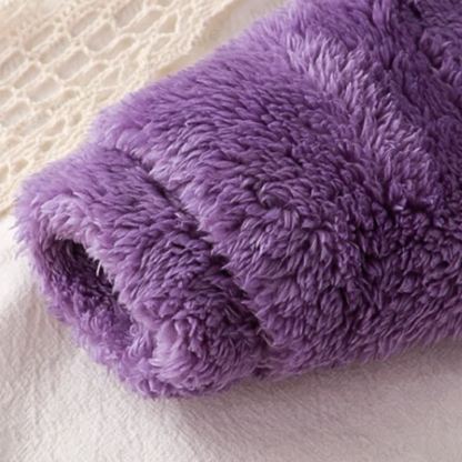 Baby Toddler Bear Ear Hooded Fleece Loungewear 2-piece Set - image 9