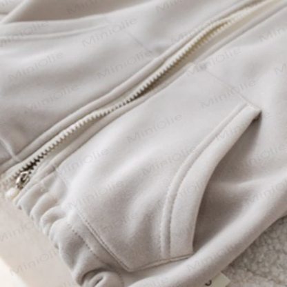 Baby Toddler Mock Neck Fleece Zip Up 2-piece Set - image 5