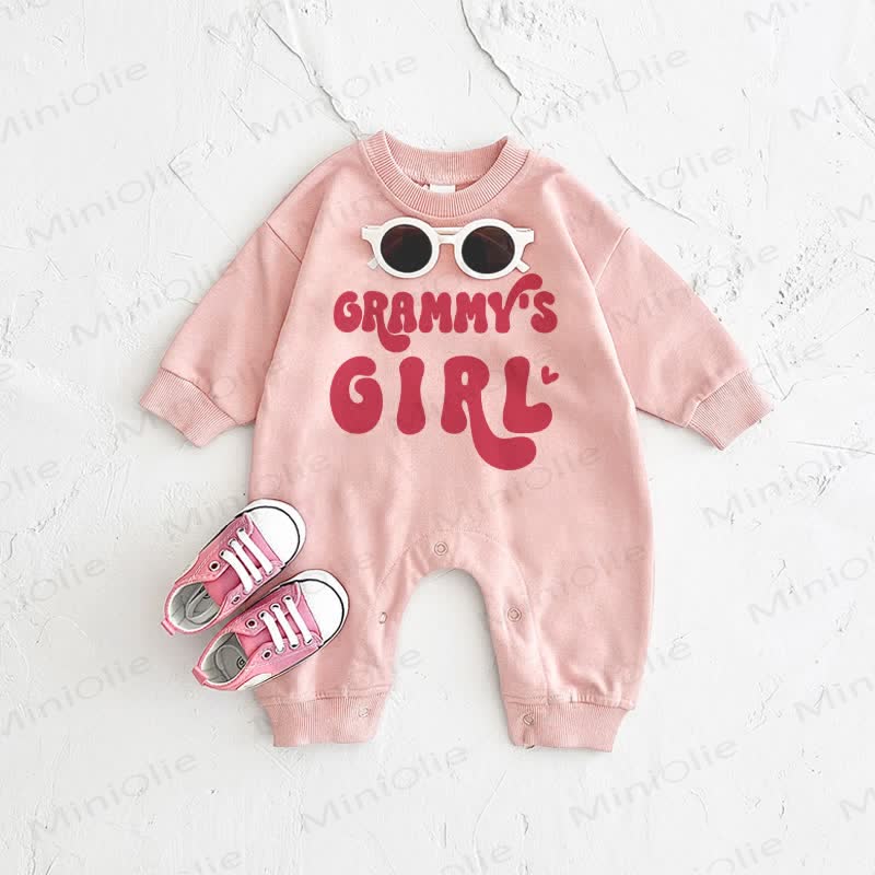  GRAMMR'S GIRL BABY Baby Pink Romper - Pink - 2-3T - image 1