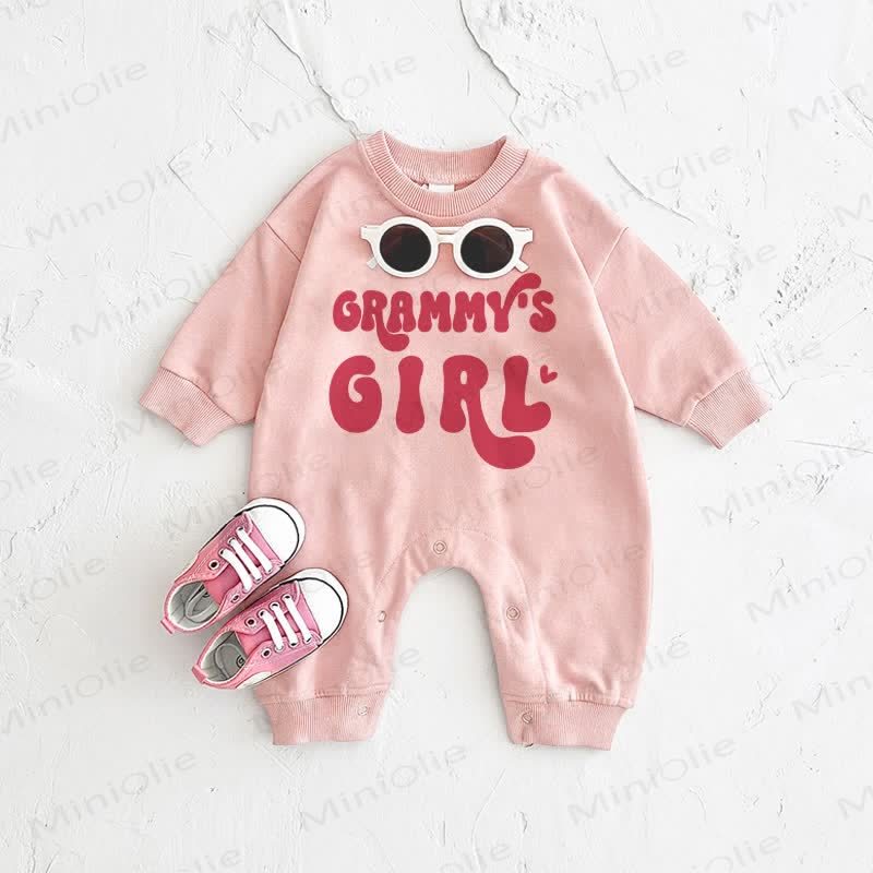  GRAMMR'S GIRL BABY Baby Pink Romper - Pink - 2-3T - image 1