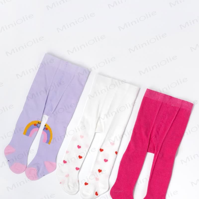 3-Pack Baby Mixed Print Footed Leggings - image 7