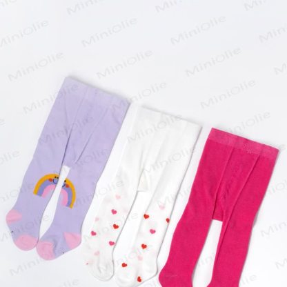 3-Pack Baby Mixed Print Footed Leggings - image 7
