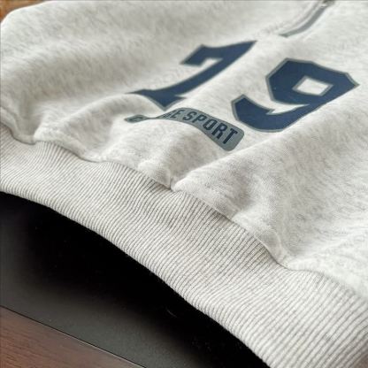 79 COLLEGE SPORT Toddler Baby Boy Half Zip Sweatshirt and Jogger 2-piece Set - image 5