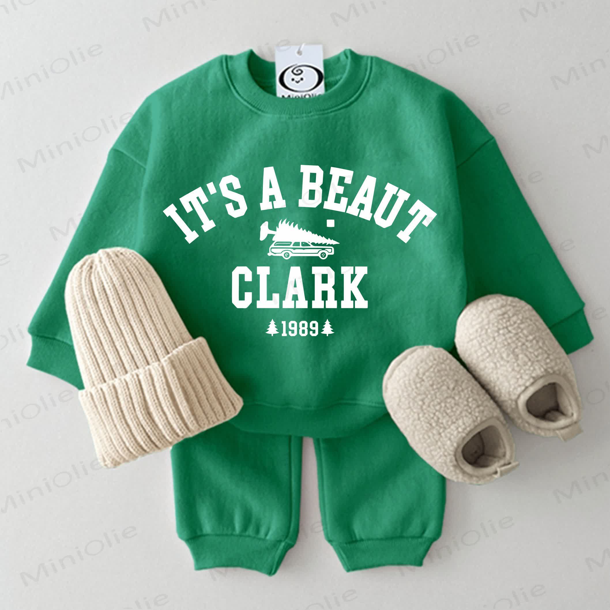 IT'S A BEAUT CLARK Baby 2-piece Green Set - Green - 2-3T - image 1