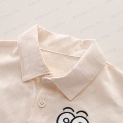 Toddler Baby Dinosaur Applique Shirt and Jogger 2-piece Set - image 5