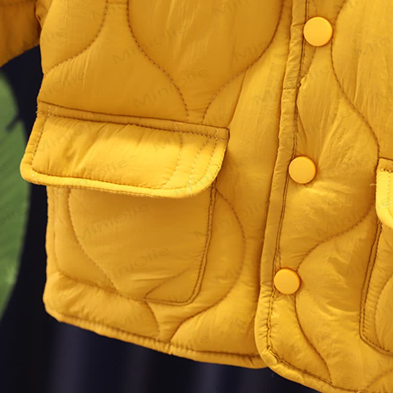 Baby Toddler Quilted Winter Jacket 2-piece Set - image 6