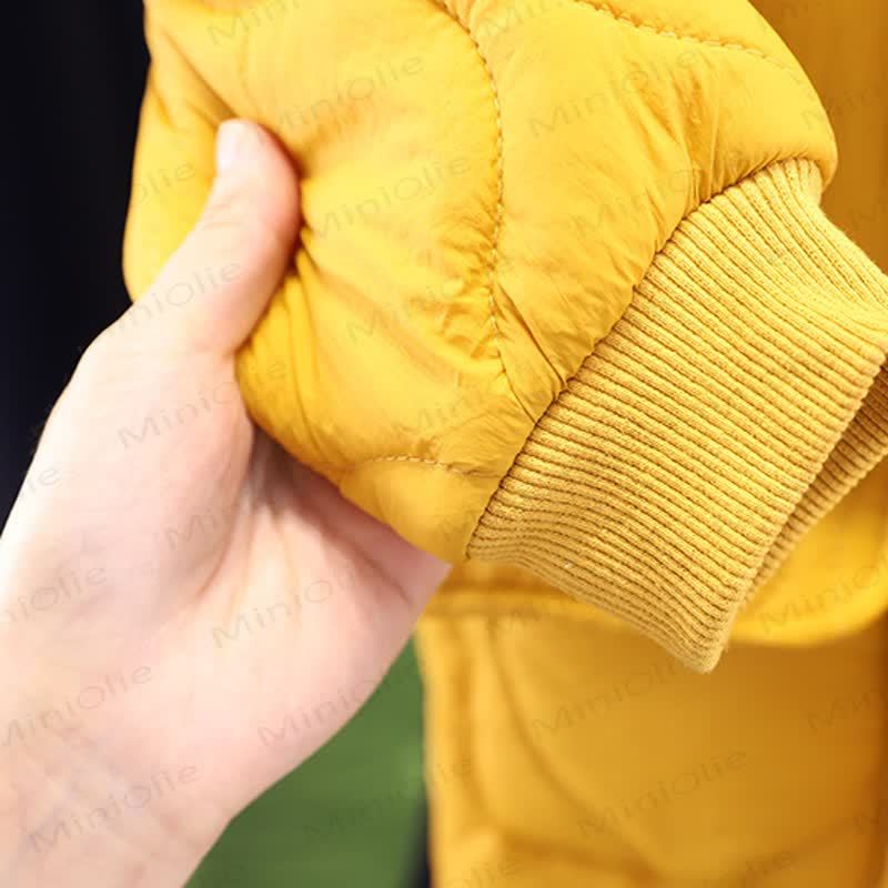 Baby Toddler Quilted Winter Jacket 2-piece Set - image 8