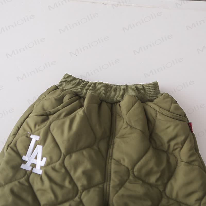 Toddler Baby Hooded Quilted Puffer 3-piece Set - image 10