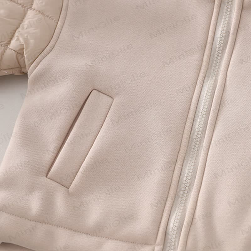 Baby Toddler Fleece Quilted Jacket and Pants 2-piece Set - image 9