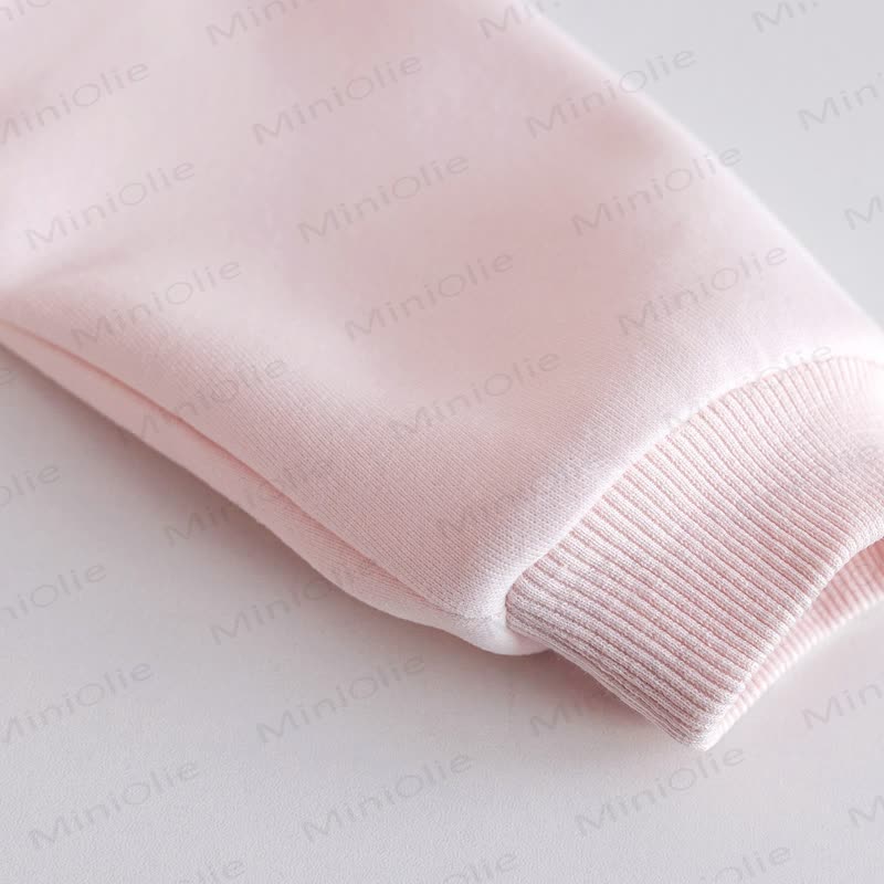 Baby Toddler Pink Bear Ear Hooded and Jogger 2-piece Set - image 7