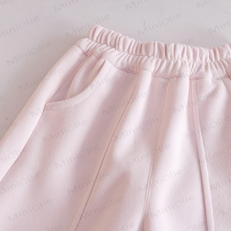 Baby Toddler Pink Bear Ear Hooded and Jogger 2-piece Set - image 9