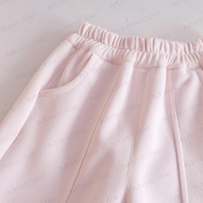 Baby Toddler Pink Bear Ear Hooded and Jogger 2-piece Set - image 9