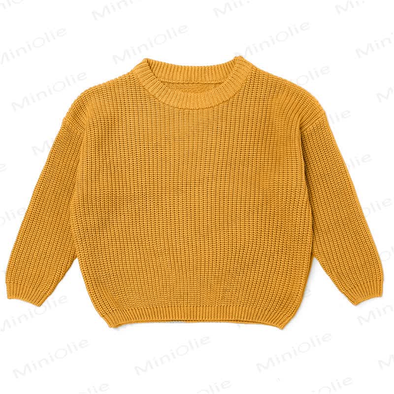 Personalized Baby Name Knit Sweater - Yellow - 7T - image 17