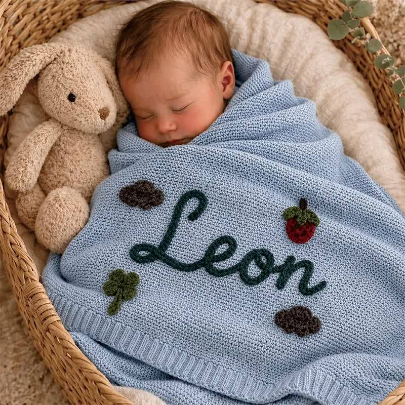 Personalized Baby Name Blanket - image 1