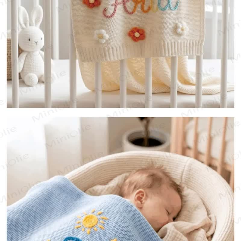 Personalized Baby Name Blanket - image 5