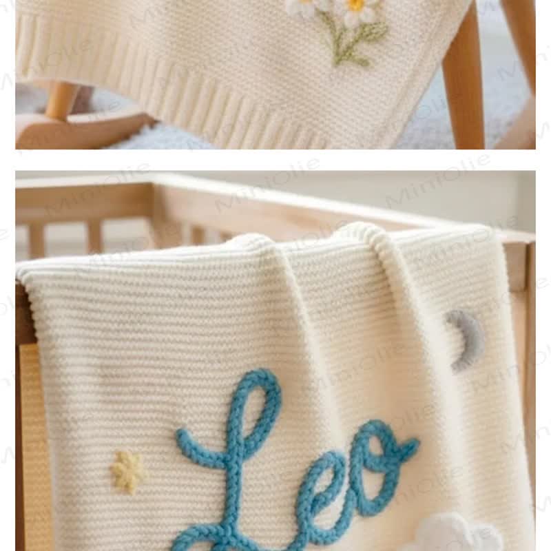 Personalized Baby Name Blanket - image 7