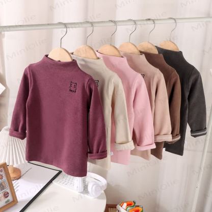 BEAR Baby Toddler High-neck Thermal Shirt - image 1