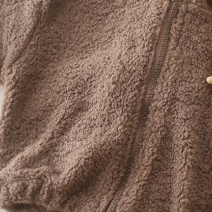Toddler Baby Bear Fleece Hooded Warm 3-piece Set - image 7