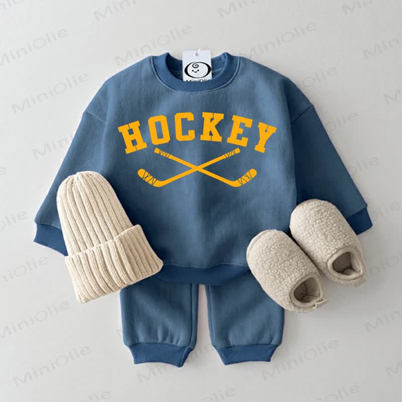 HOCKEY Baby Blue Sweatshirt 2-piece Set - Blue - 2-3T - image 1