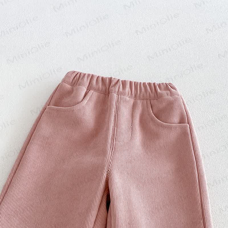 Toddler Girl Corduroy Fleece Straight-Leg Pants - image 5