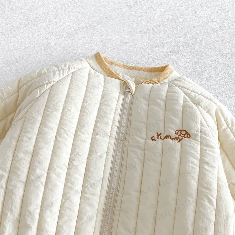 Baby Toddler Boy Cartoon Quilted Baseball Uniform Outerwear - image 9