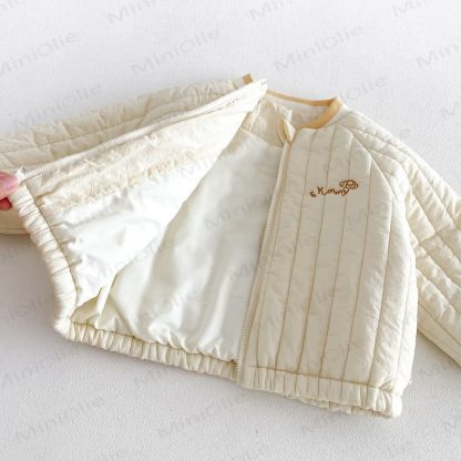 Baby Toddler Boy Cartoon Quilted Baseball Uniform Outerwear - image 12