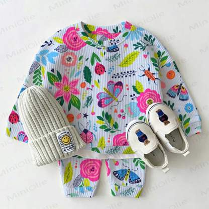  Baby Toddler Garden Blue 2-Piece Set - Blue - 2-3T - image 1