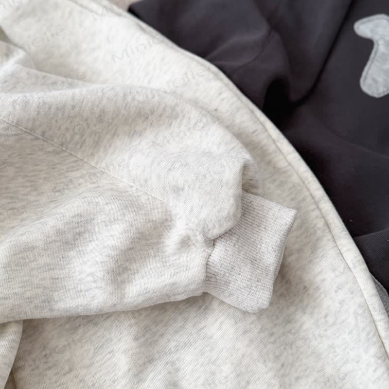 Toddler Puppy Patch Sweatshirt and Harem Pants 2-piece Set - image 7