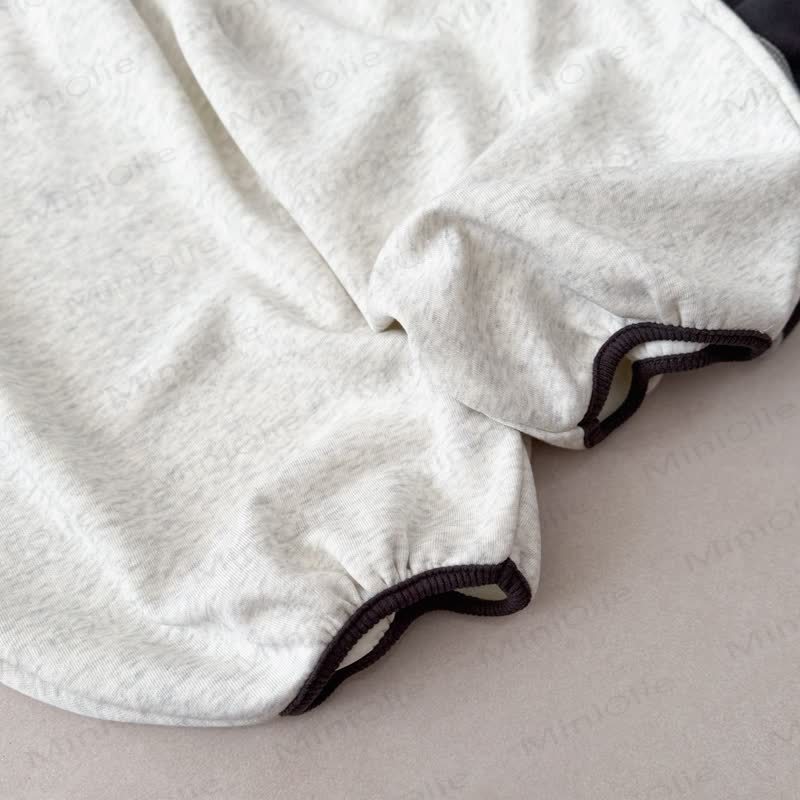Toddler Puppy Patch Sweatshirt and Harem Pants 2-piece Set - image 10