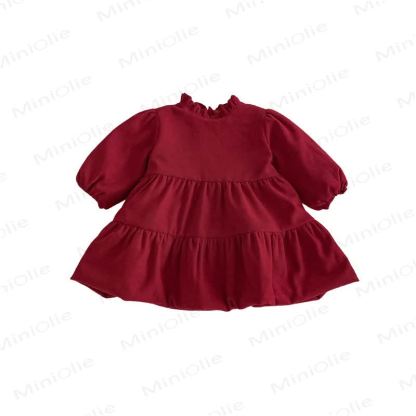 Baby Toddler Girl Christmas Red Dress or Christmas Waistcoat or Snowman Outerwear or Christmas Sweatshirt - image 5