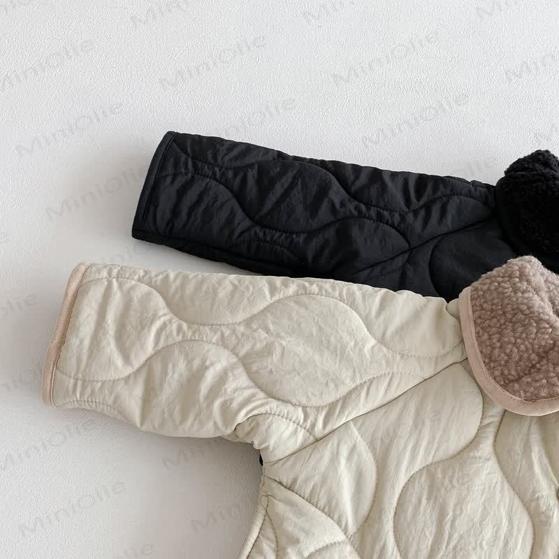 Toddler Sherpa Collar Quilted Jacket - image 10