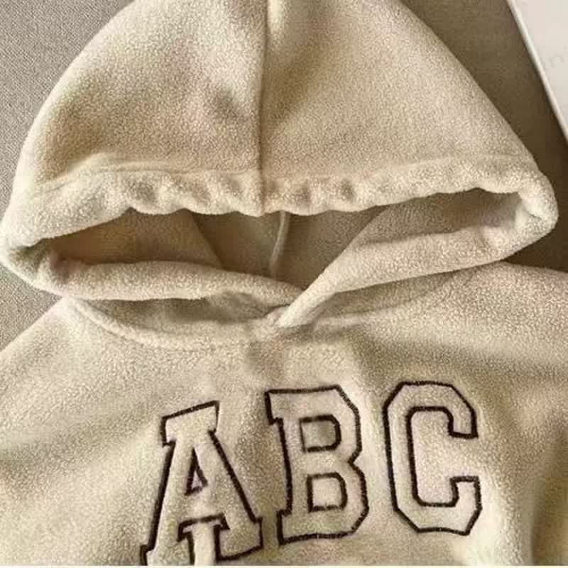 ABC Toddler Cozy Fleece Hoodie and Jogger 2-piece Set - image 7