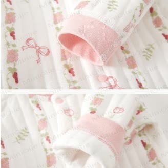 Baby Quilted Animal Snap Front Romper - image 3