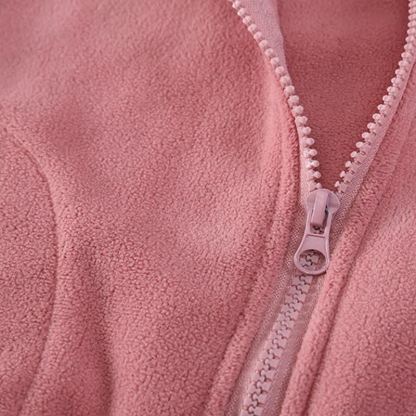 SMILE Toddler Cozy Fleece Zip Jacket and Pants Set - image 9