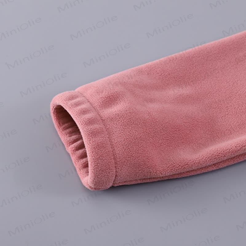 SMILE Toddler Cozy Fleece Zip Jacket and Pants Set - image 12