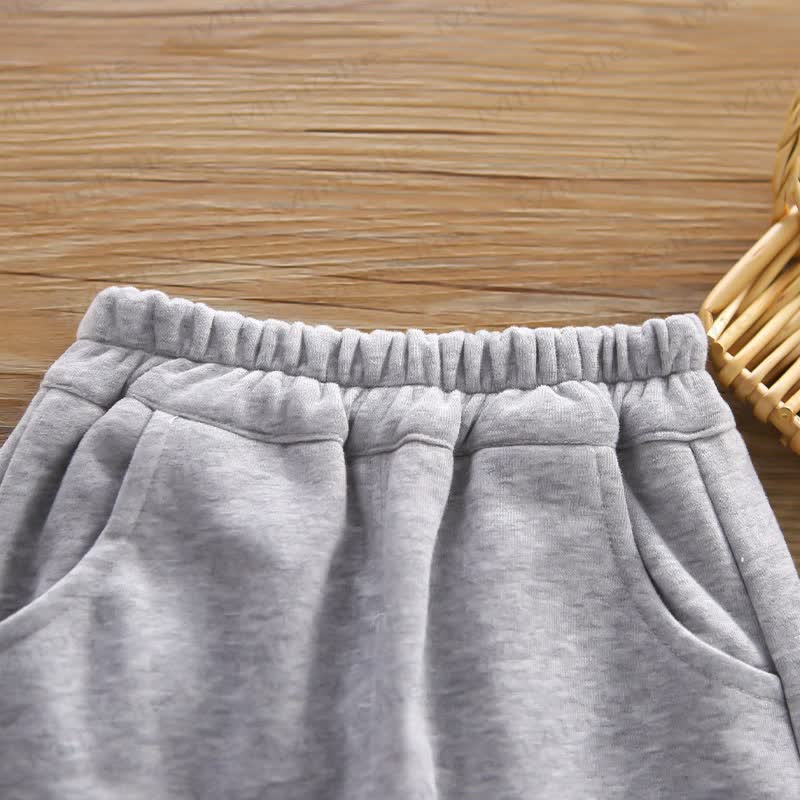 Toddler Girl Lace Trim Flower Sweatshirt and Pants Set - image 11