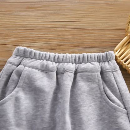 Toddler Girl Lace Trim Flower Sweatshirt and Pants Set - image 11