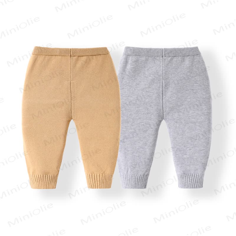 NEW FRIEND Baby Bear Patch Fleece Cardigan and Pants 2-piece Set - image 5