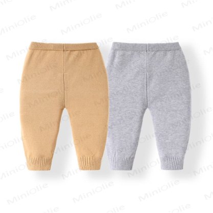 NEW FRIEND Baby Bear Patch Fleece Cardigan and Pants 2-piece Set - image 5