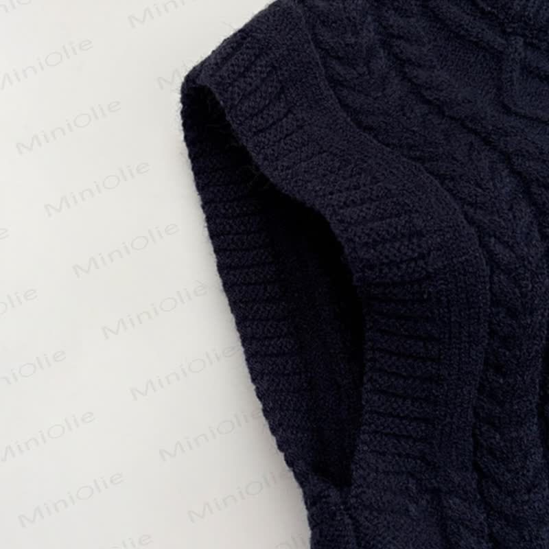 Baby Toddler Cable Knit Vest or Loose Fit Pants - image 7