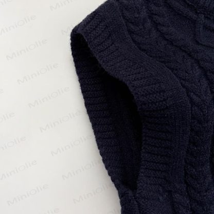 Baby Toddler Cable Knit Vest or Loose Fit Pants - image 7