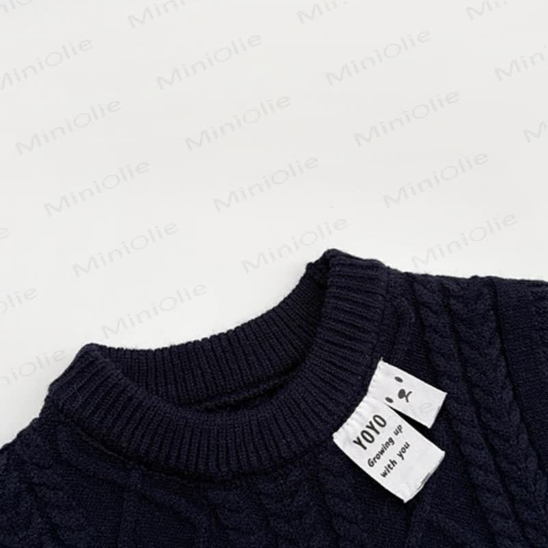 Baby Toddler Cable Knit Vest or Loose Fit Pants - image 6