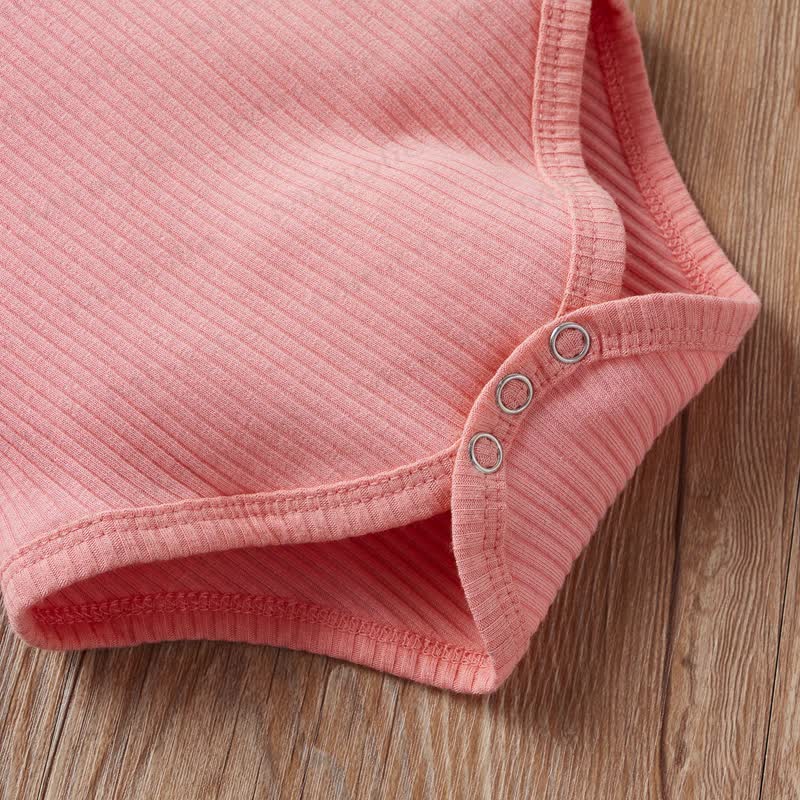 Baby Soft Ribbed Henley Bodysuit and Pants 2-piece Set - image 13