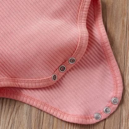 Baby Soft Ribbed Henley Bodysuit and Pants 2-piece Set - image 14