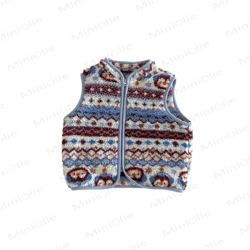 Baby Toddler Boy Pattern Fleece Outerwear or Vest - image 6