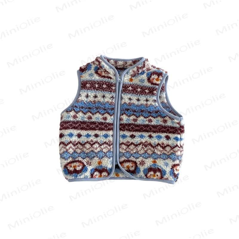 Baby Toddler Boy Pattern Fleece Outerwear or Vest - image 6