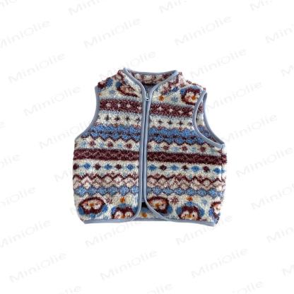 Baby Toddler Boy Pattern Fleece Outerwear or Vest - image 6