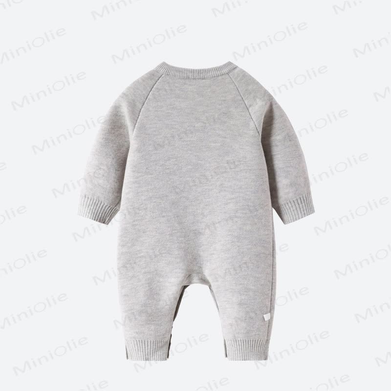 Baby Puppy Knit Romper - image 2