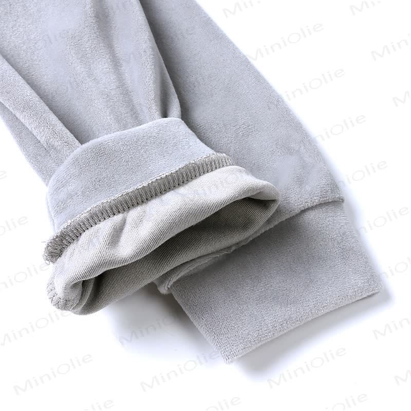 Toddler Soft Velour Zip Hoodie and Pants 2-piece Set - image 12