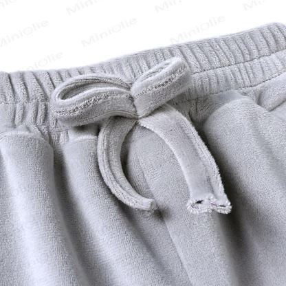 Toddler Soft Velour Zip Hoodie and Pants 2-piece Set - image 13